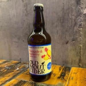 Old Mount Cider 0% Pineapple + Raspberry