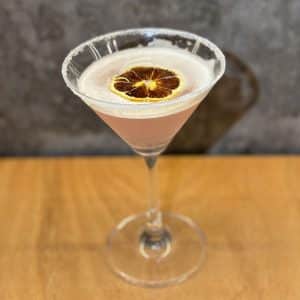 Raspberry Drop Martini